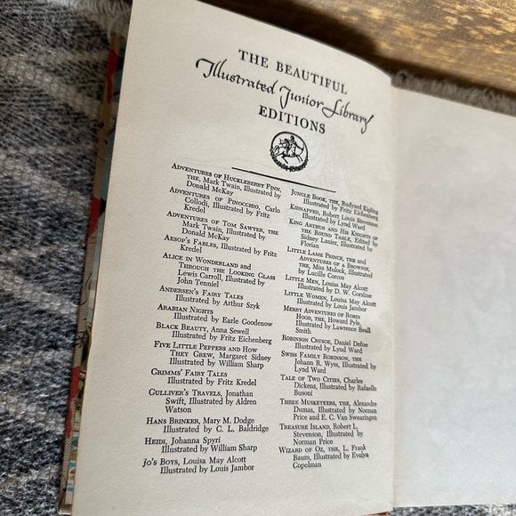 1947 Children's Book Aesop's Fables, Fritz Kredel, Published Grosset & Dunlap - Picture 16 of 16